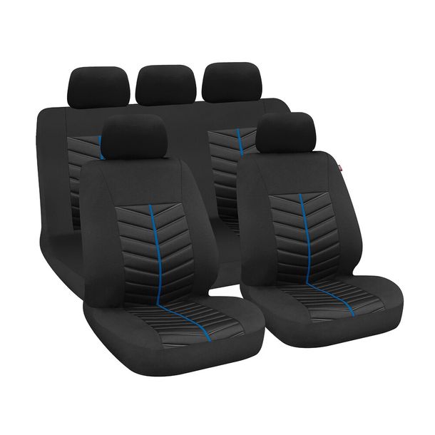 Rapid, Set koordinierte Bezüge - Schwarz/Blau