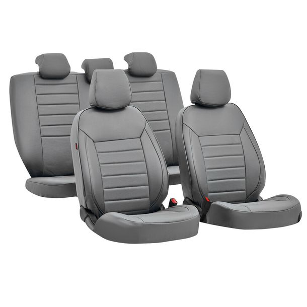 Housses de siège Lampa Housses de siège auto complètes en Skeentex - Gris