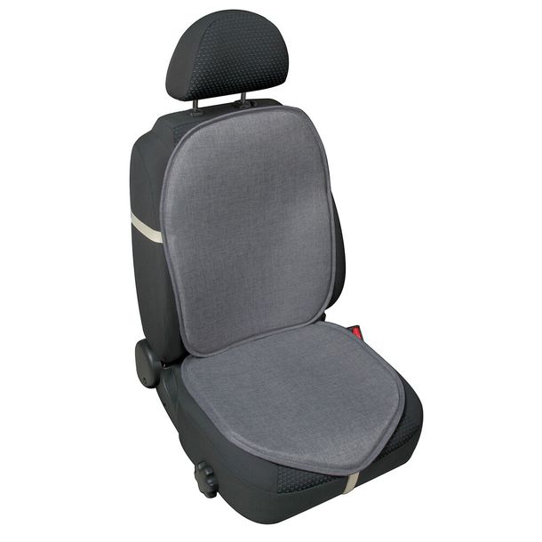 Backrest Support Lampa, backrest made of fresh and natural linen - Dark Grey