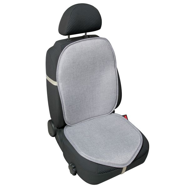 Backrest Support Lampa, backrest made of fresh and natural linen - Light Grey