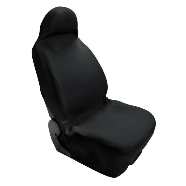 Seat Cover Lampa elasticized front seat cover - Black