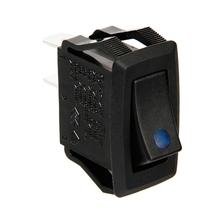 Spínač s LED - 12/24V - Modrá