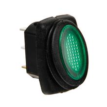 Waterdichte Microswitch met LED - 12/24V - Groen