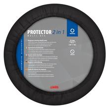 Volant Lampa Protector 2 en 1, Élastique - Noir