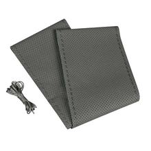 Premium Perforato, Volante in Pelle - L - Ø 37/39 cm - Grigio