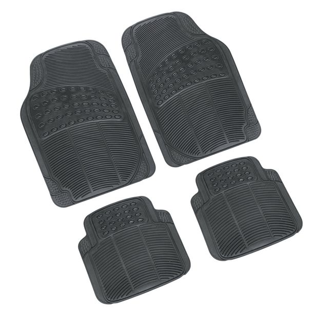 Mirage edition 2, Universal Floor Mat Series, 4 Pieces - Grey