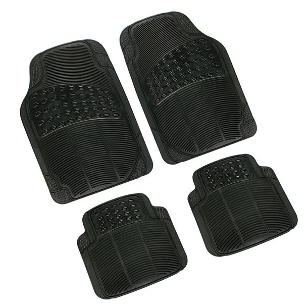 Mirage edition 2, Universal Floor Mat Series, 4 pieces - Black