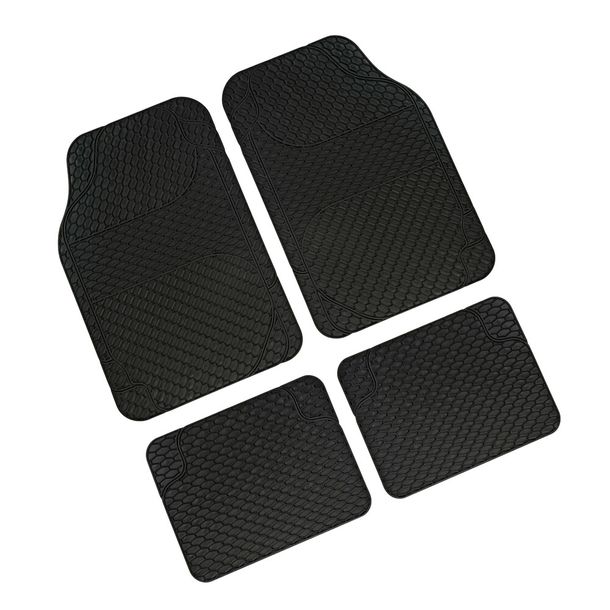 Drena 4, Serie Tappetini Universali 4 pezzi - Nero