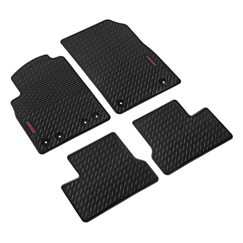 Pilot, Set Maßgefertigte Matten aus Öko-Gummi - kompatibel für Opel Astra J 4p (09/12>08/18) - Opel Astra J 5p (01/10>10/15) - Opel Astra J GTC (09/11>08/18) - Opel Astra J Sports Tourer (11/10>02/16)
