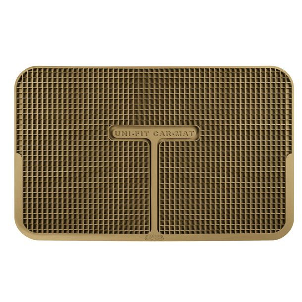 Uni-Fit, Vloermat van PVC - Beige