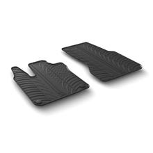 Tapis de sol Lampa en caoutchouc sur mesure compatible pour Smart Fortwo (11/14>) - Smart Fortwo Cabrio (03/16>)