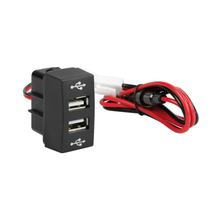 Oryginalny montaż, podwójne złącze USB-A, 12/24V, kompatybilne z Mercedes
