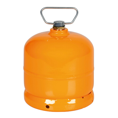 LPG-Gasfles, Ventieluitlaat, Aansluiting M 16 x 1,5, Binnendraad - 1 Kg (2,5 L)