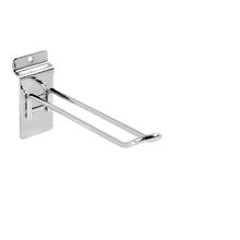 Gancio di sicurezza cromato - 10 cm