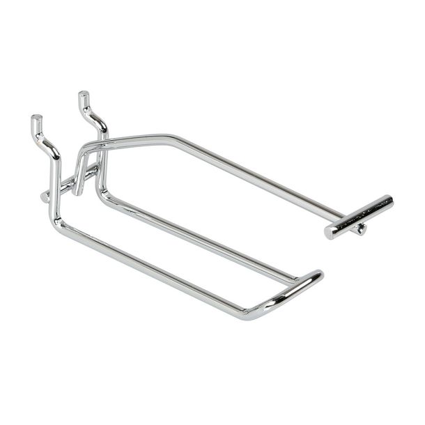 Chrome Safety Hook with Tag Holder Preparation - 10 cm