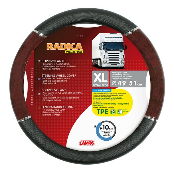 Volant Lampa Radica, en Skeentex - XL - Ø 49/51 cm