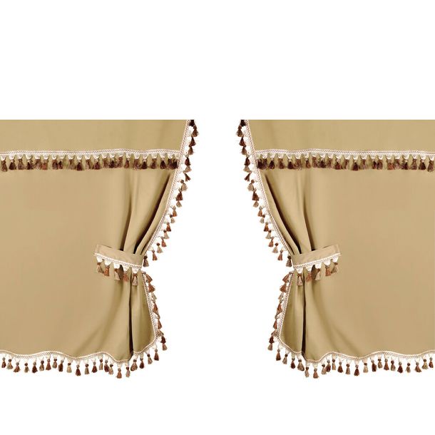Curtains Lampa for Trucks, Standard Cab - Beige