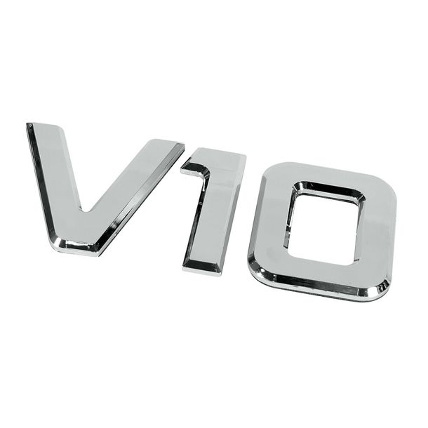 Emblem Engine 3D Chrome - 92x210 mm - V10