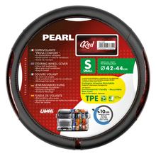 Steering Wheel Cover Lampa Pearl Red, made of Skeentex - S - Ø 42/44 cm