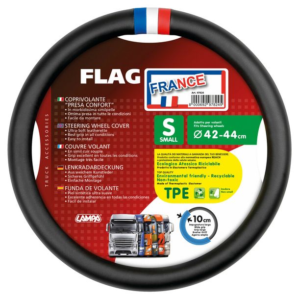 Volant Lampa Flag Francia, en Skeentex - S - Ø 42/44 cm