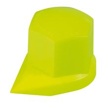 Dustite®, Radmutteranzeiger mit einer Staubschutzkappe, 20 Stk - 33 mm - Gelb fluo