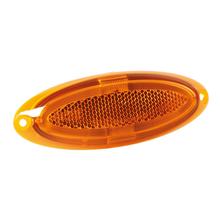 Obrysówka z 4 diodami LED, montaż natynkowy, 12/24V - Pomarańczowa