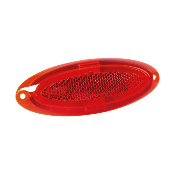 Outline marker lamp with 4 LEDs, surface mount, 12/24V - Red