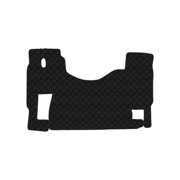 Tapis Lampa en Skeentex - Noir - compatible pour Mercedes Actros MP2 (04/03>12/08) sans tunnel, siège fixe - Mercedes Actros MP3 (06/08>12/13) sans tunnel, siège fixe
