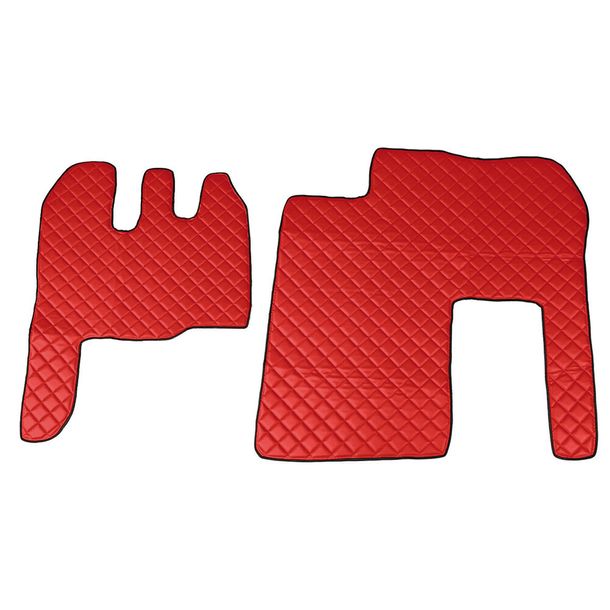 Floor Mat Lampa from Skeentex - Red - compatible for Renault Magnum (01/01>06/13) manual