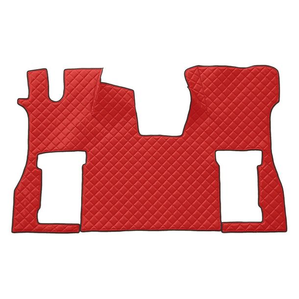 Tapis Lampa en Skeentex - Rouge - compatible pour Scania S Série 7 - Nouvelle Génération (11/16>) sans tunnel, siège passager pneumatique