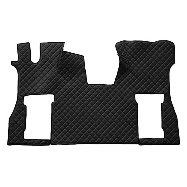 Tapis Lampa en Skeentex - Noir - compatible pour Scania S Serie 7 - Nouvelle Génération (11/16>) sans tunnel, siège passager pneumatique