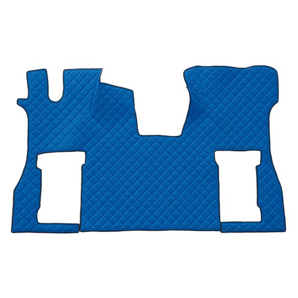 Tapis Lampa en Skeentex - Bleu - compatible pour Scania S Serie 7 - Nouvelle Génération (11/16>) sans tunnel, siège passager pneumatique