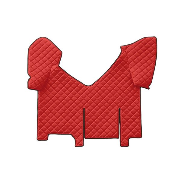 Tappetino Lampa in Skeentex - Rosso - compatibile per Iveco Stralis (08/02>12/12) automatico, cabina larga, frigorifero scorrevole - Iveco Stralis (07/12>12/19) automatico, cabina larga, frigorifero scorrevole - Iveco Stralis Hi-Way (07/12>
