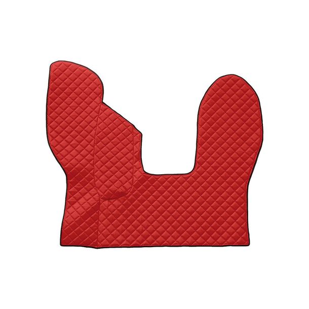 Tappeto Lampa in Skeentex - Rosso - compatibile per Daf CF (07/13>) automatico, Euro 6