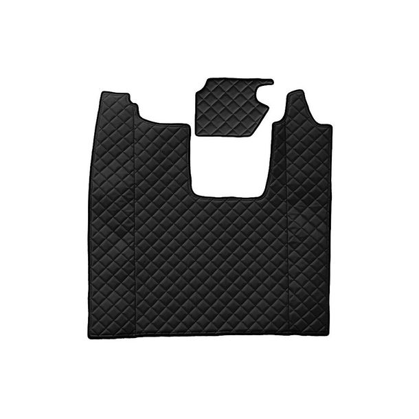 Tapis Lampa en Skeentex - Noir - compatible pour Scania R Série 7 - Nouvelle Génération (11/16>) siège passager rabattable, siège passager pneumatique