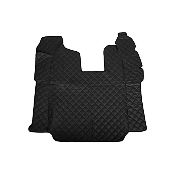 Lampa Floor Mat made of Skeentex - Black - compatible with Scania R Series 6 (09/09>08/13) automatic, pneumatic passenger seat - Scania R Series 6 - Streamline (01/15>12/17) automatic, Recaro seats, passenger seat foldable, pneumatic passen