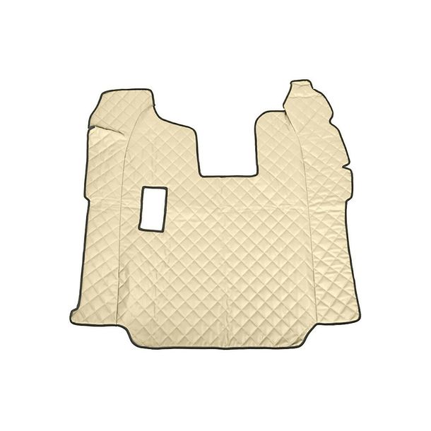 Moquette Lampa en Skeentex - Crème - compatible pour Scania Série R 6 (09/09>08/13) manuel, siège passager pneumatique - Scania Série R 6 - Streamline (01/15>12/17) manuel, sièges Recaro, siège passager pliable, siège passager pneumatique -