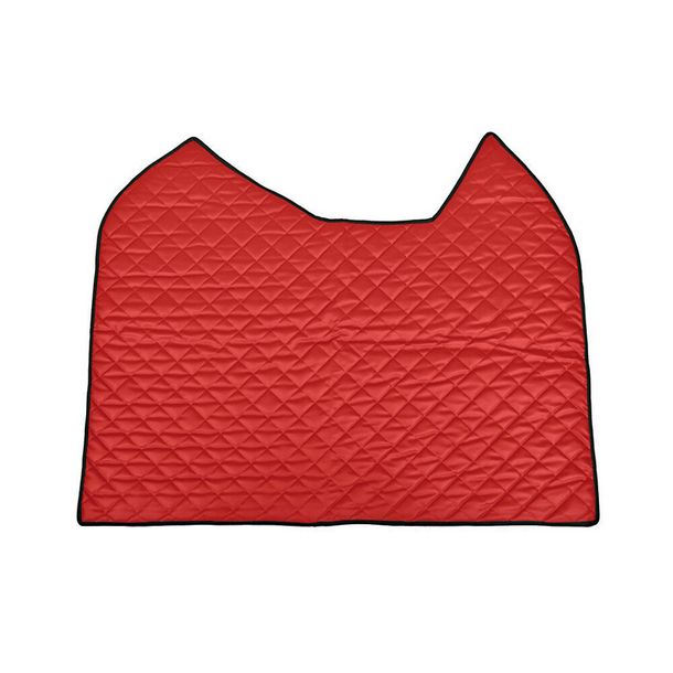 Lampa Floor Mat made of Skeentex - Red - compatible with Mercedes Actros MP4 (09/11>09/19) wide cab, passenger seat foldable - Mercedes Actros MP5 (10/19>) wide cab, passenger seat foldable