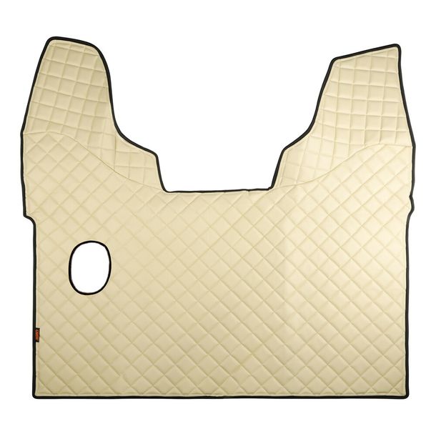 Moquette Lampa en Skeentex - Crème - compatible pour Daf XF 105 (02/04>12/14) manuel, sans Webasto - Daf XF 106 (10/12>) manuel, sans Webasto