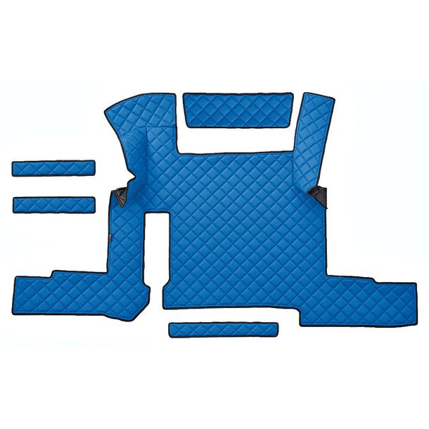 Tappeto Lampa in Skeentex - Blu - compatibile per Man TGX (01/17>06/20) automatico, 1 cassetto