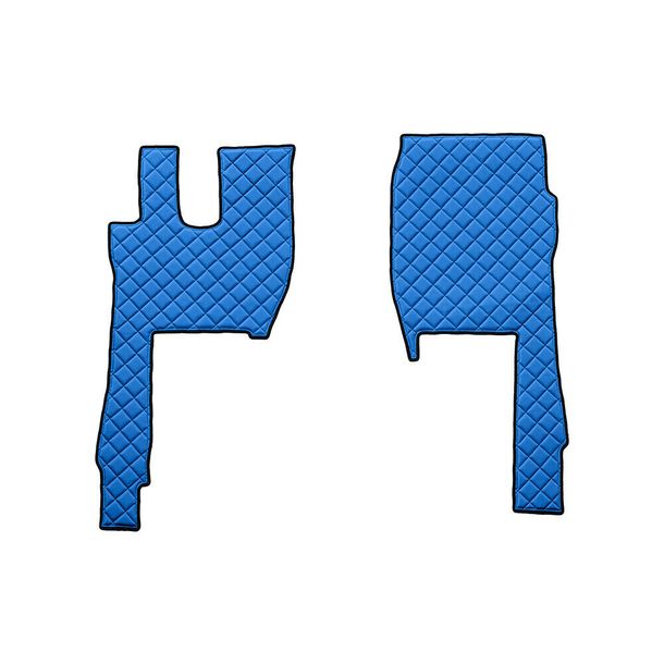 Tappeto Lampa, paio in Skeentex - Blu - compatibile per Ford F-Max (10/18>)