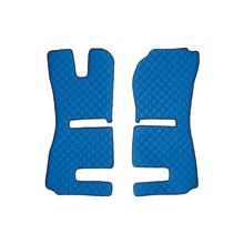 Teppich Lampa , ein paar aus Skeentex - Blau - kompatibel für Scania R Serie 6 - Streamline (01/15>12/17) automatic, manual, Recaro seats, pneumatic passenger seat - Scania R Serie 6 - Streamline (09/13>12/14) automatic, manual, Recaro seat