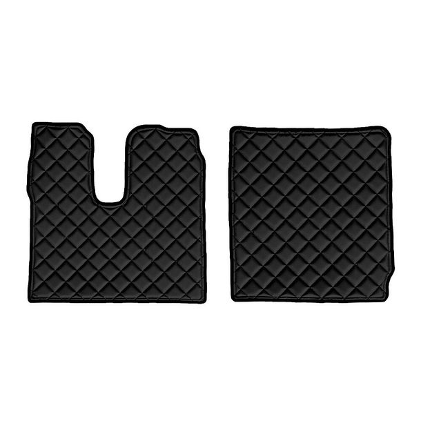 Tappetino Lampa, coppia in Skeentex - Nero - compatibile per Man TGX (07/20>) - Man TGX (01/17>06/20) automatico, manuale, 1 cassetto, 2 cassetti