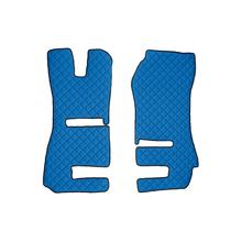 Teppich Lampa , ein paar aus Skeentex - Blau - kompatibel für Scania R Serie 6 - Streamline (01/15>12/17) automatic, manual, Recaro seats, passenger seat foldable - Scania R Serie 6 - Streamline (09/13>12/14) automatic, manual, Recaro seats