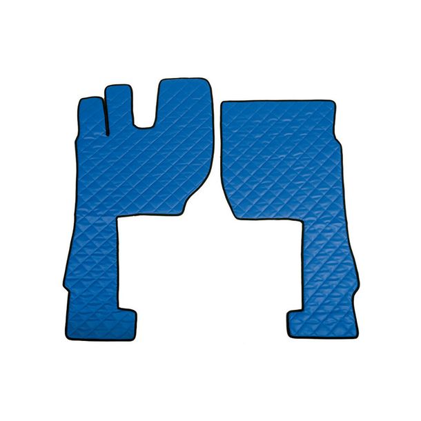 Floor Mat Lampa, pair from Skeentex - Blue - compatible with Volvo FH Series 4 (01/21>) automatic, manual - Volvo FH Series 4 (09/12>12/20) automatic, manual