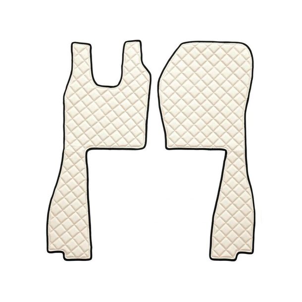 Alfombra Lampa, par de Skeentex - Beige - compatible para Scania Serie R 6 (09/09>08/13) automático, manual, asiento de pasajero neumático