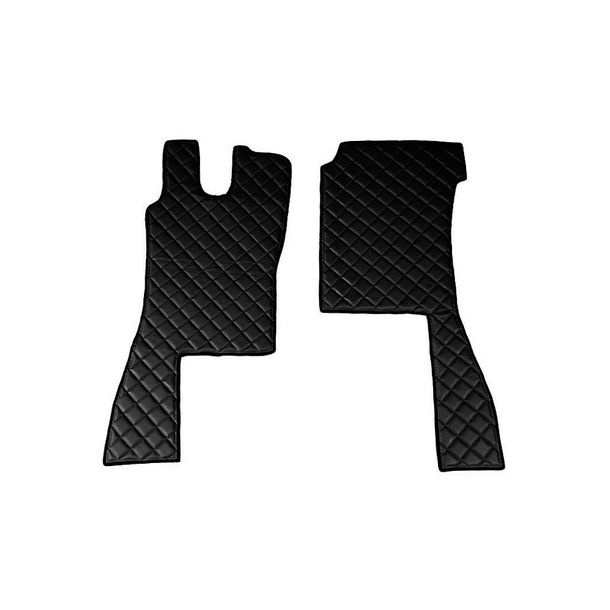 Moquette Lampa, paire en Skeentex - Noir - compatible avec Scania Série L 4 (02/95>09/04)