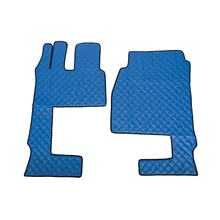 Teppich Lampa , ein paar aus Skeentex - Blau - kompatibel für Mercedes Actros MP4 (09/11>09/19) wide cab, passenger seat foldable - Mercedes Actros MP5 (10/19>) wide cab, passenger seat foldable