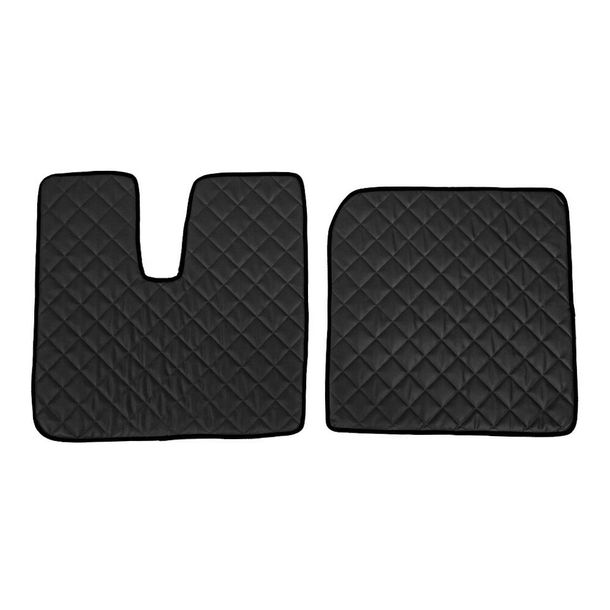 Vloermat Lampa, set van Skeentex - Zwart - compatibel voor Man TGX (09/12>12/16) automatisch, handgeschakeld, 1 lade, 2 laden - Man TGX (09/07>08/12) automatisch, handgeschakeld, 1 lade, 2 laden