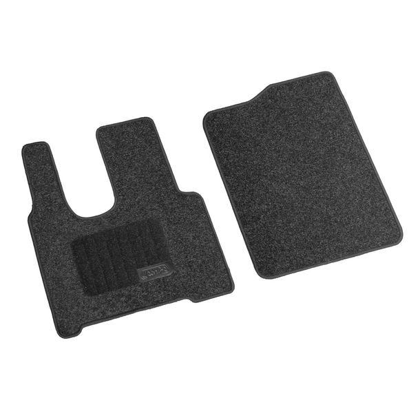 Lampa Floor Mats, Custom-Made Carpet, Compatible with Mercedes Actros MP4 (09/11>09/19) no tunnel, pneumatic passenger seat - Mercedes Actros MP4 (09/11>09/19) no tunnel, folding passenger seat - Mercedes Antos (09/12>) no tunnel - Mercedes